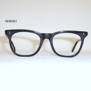 Vintage Black NHS "524" Spectacles - Large