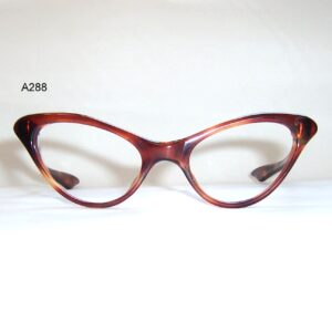 Classic 1960s tortoise cats eye frame