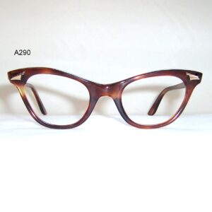 Classic 1960s tortoise cats eye frame