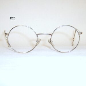 Nickel 1940/50s Round Eye Spectacles