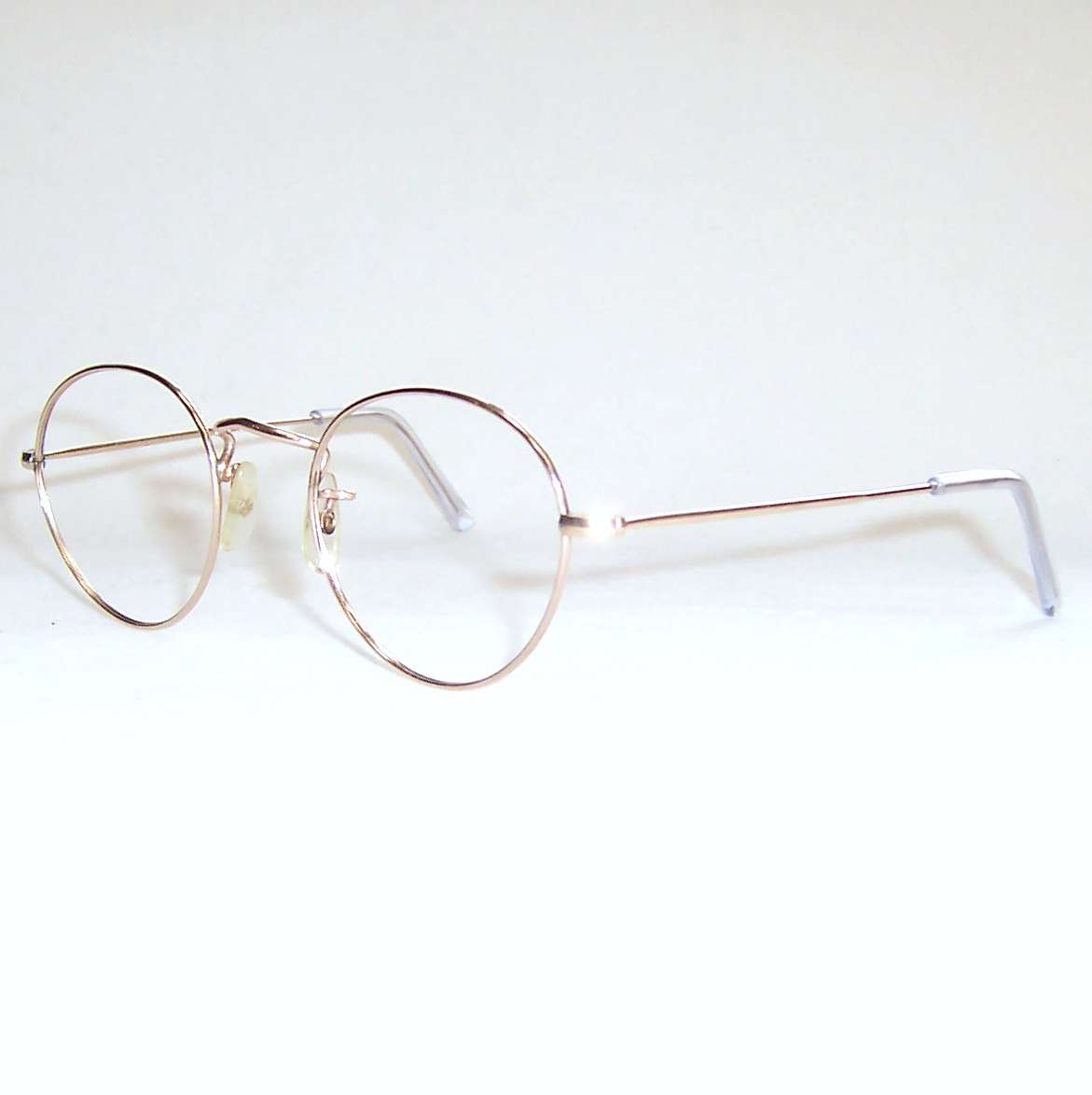 Gold filled 20th century pantoscopic spectacles by Merx - Vintage NHS 322 MJ - Image 3