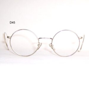 Nickel 1940/50s Round Eye Spectacles